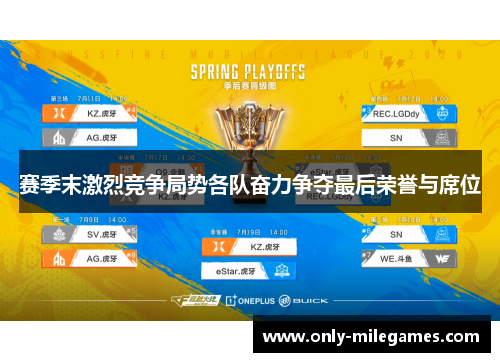 赛季末激烈竞争局势各队奋力争夺最后荣誉与席位 赛季末激烈竞争局势各队奋力争夺最后荣誉与席位